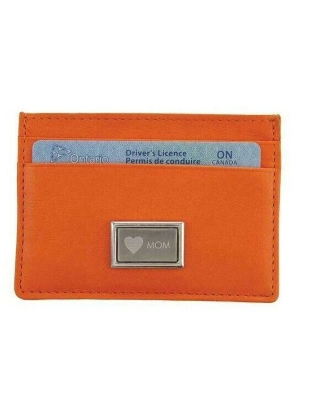 Slim CC Wallet Color Mandarin